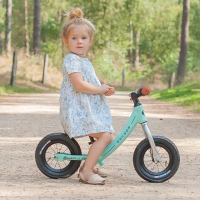 Afbeelding van Bandits &amp; Angels loopfiets Escape mint 2 jaar jongens en meisjes metaal
