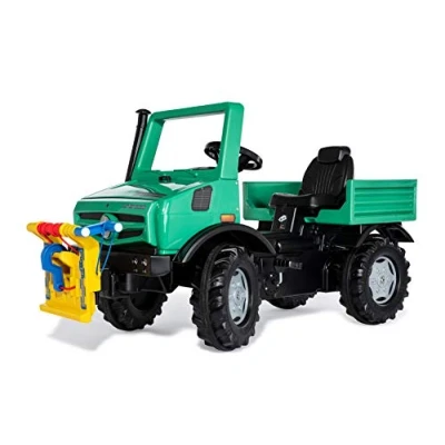 Afbeelding van Trapvoertuig RollyUnimog Forest 130 cm mintgroen