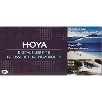 Afbeelding van Hoya Digitale filterkit (49 mm, incl. Circular Polfilter/ND filter (NDx8)/HMC C, UV filter)