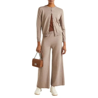 Afbeelding van United Colors of Benetton Gebreide damesjas, Bruin, XS