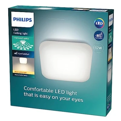 Afbeelding van Philips Mauve plafondlamp Wit 2700K 24W