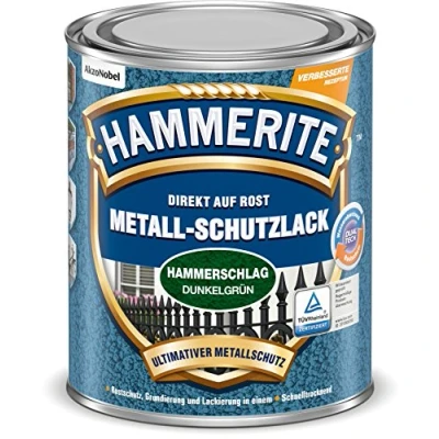 Afbeelding van HAMMERITE METALEN BESCHERMING LAK HAMERSLAG DONKERGROEN 750ML