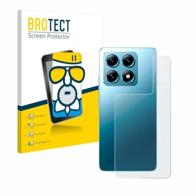 Afbeelding van BROTECT Screenprotector voor Xiaomi 14T (Achterkant) Folie Beschermfolie Beschermglas matte