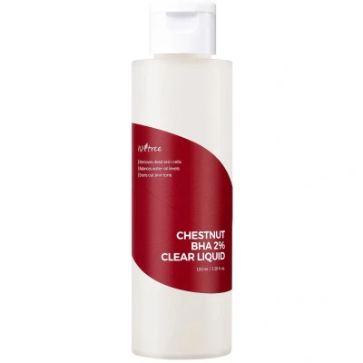 Afbeelding van Isntree, Reiniging van het gezicht, Kastanje BHA 2% Helder Vloeibaar 100ml 3,38 fl oz Dubbele verzorging voor poriën met en (100 ml)