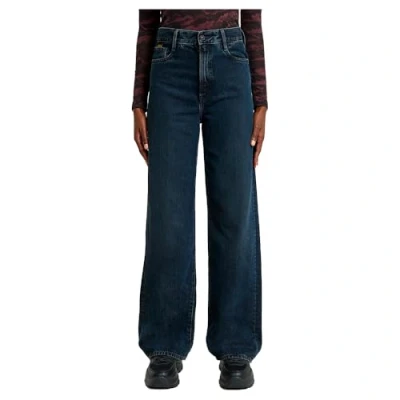 Afbeelding van G STAR DECK HIGH Loose Relaxed fit jeans, Dames, Maat: 33x32, Worn in deep space