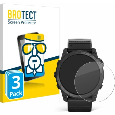 Afbeelding van BROTECT Screenprotector voor Garmin Tactix 7 AMOLED Folie Beschermfolie Beschermglas transparant (3 Stuks)