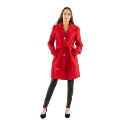 Afbeelding van Morgan Mantel, Dames, Maat: 34, Rouge