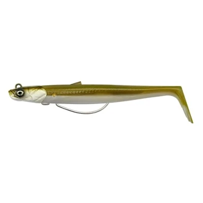 Afbeelding van Savage Gear Sandeel V2 Weedless Khaki 11.5cm (22g) (2+1) Shad