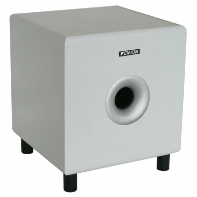 Afbeelding van Fenton SHFS08W actieve subwoofer 8&quot; voor home cinema Wit
