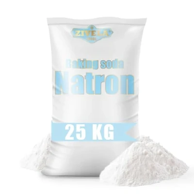 Afbeelding van Natronpoeder, baking soda 25 kg natriumbicarbonaat, natriumzout 1x 25kg natron E500 baksoda 100% zuiver, levensmiddelenkwaliteit