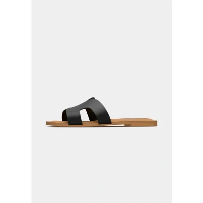 Afbeelding van Steve Madden Zarnia Muiltjes black, Dames, Maat: 37, Black Leer
