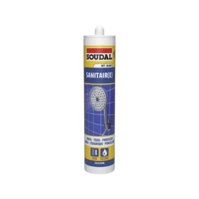Afbeelding van Soudal Sanitair Siliconenkit 0,3l Wit