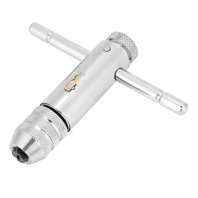 Afbeelding van Instelbare T greep ratelschroefbitset M3 M8 / M5 M12 voor tap &amp; de set (M3 M8)