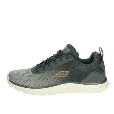 Afbeelding van Skechers Track Ripkent sneakers voor heren, Olijf Mesh Synthetisch, 39 EU