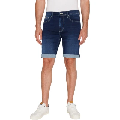 Afbeelding van Pepe Jeans Gymdigo Jeansshort, Heren, Maat: 36, Denim