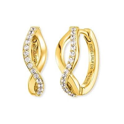Afbeelding van Engelsrufer Oorbellen, Dames, Maat: One Size, Or jaune