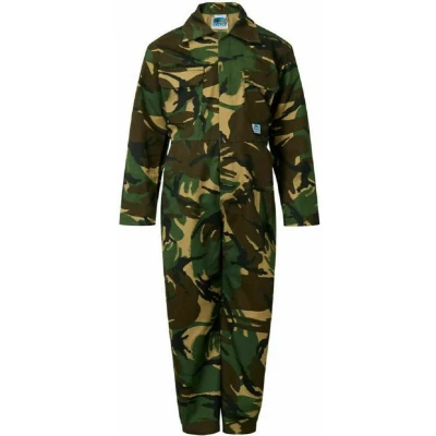 Afbeelding van Camouflage overall maat 110/116 legerprint pak