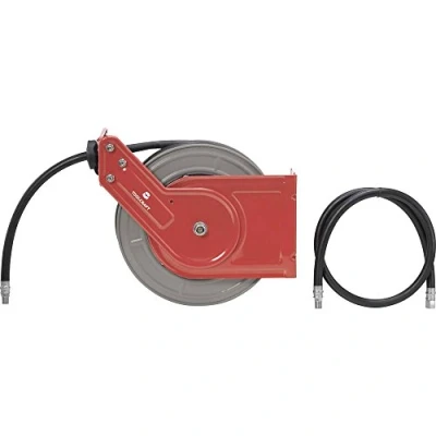 Afbeelding van TOOLCRAFT Pneumatische slanghaspel 10 m 20 bar Muurbevestiging, Plafondbevestiging