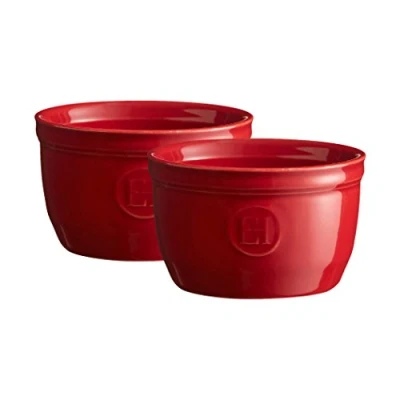 Afbeelding van Emile Henry Set 2 x Ramekin Schotel nr. 9, (10.09), Bourgondië,