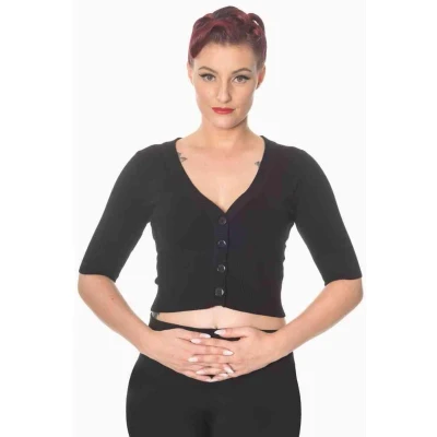 Afbeelding van Dancing Days OVERLOAD Cardigan XL Zwart