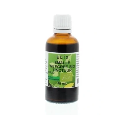 Afbeelding van Elix Smalle Weegbree Tinctuur Bio, 50 ml
