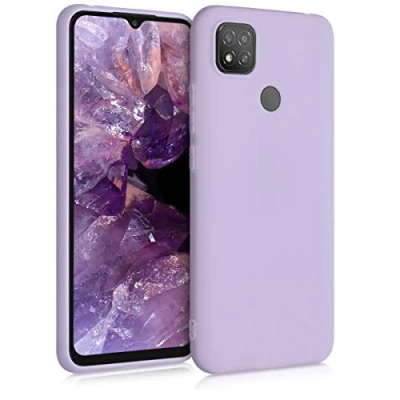 Afbeelding van kwmobile telefoonhoesje compatibel met Xiaomi Redmi 9C hoesje Zachte case voor smartphone Back cover in lavendel