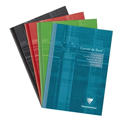 Afbeelding van Clairefontaine 3669C klassenschrift (DIN A5, 14,8 x 21 cm, 32 vellen) 1 stuk op kleur gesorteerd