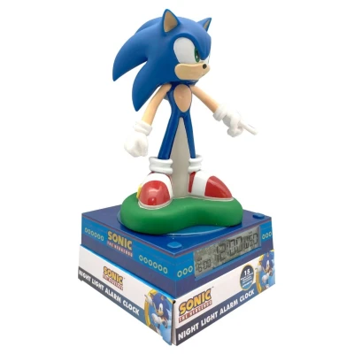 Afbeelding van Sonic the Hedgehog Nachtlamp Wekker Jongens