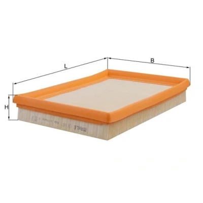 Afbeelding van Knecht Luchtfilter LX 687