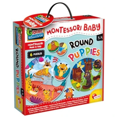 Afbeelding van Leuk puzzelspel LISCIANI Match puppy&#039;s en moeders