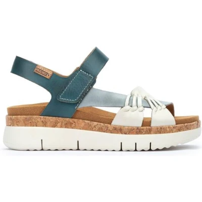 Afbeelding van Pikolinos Palma dames sandaal blauw maat 41 (EU) 8 (UK)