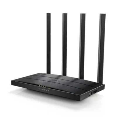 Afbeelding van TP LINK Archer C6U draadloze router Dual band (2.4 GHz / 5 GHz) Gigabit Ethernet Zwart