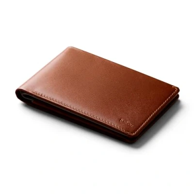 Afbeelding van Bellroy Travel Wallet, houder voor reisdocumenten (paspoort, tickets, geld, pasjes en pen) Sienna