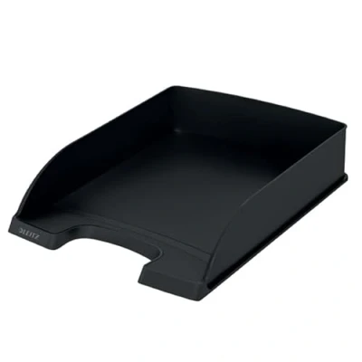 Afbeelding van Leitz Brievenbak, A4, 100% Recyclebaar, Klimaatneutraal, Blue Angel Gecertificeerd, Recycle Collectie, Zwart, 52275095