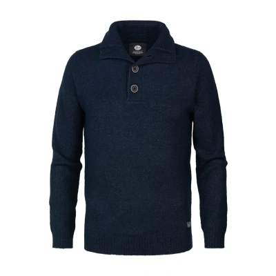 Afbeelding van Petrol Industries Trui, Heren, Maat: 3XL, Midnight navy