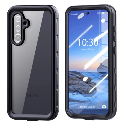 Afbeelding van Samsung Galaxy A56 (5G) Hoesje Waterbestendig Redpepper Kunststof Backcover/Hardcase Zwart telefoonhoesje