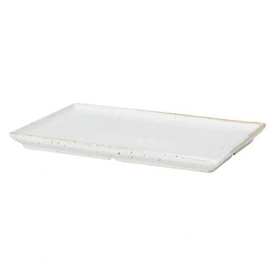 Afbeelding van Broste Copenhagen Eli bord 17,6x20 cm Matte soft light grey