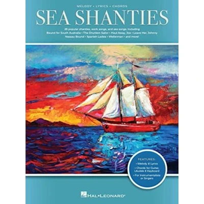 Afbeelding van Sea Shanties: 26 Popular Shanties, Work Songs &amp;