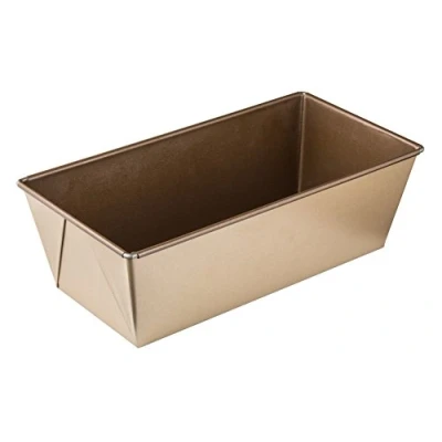 Afbeelding van Zenker Broodbakvorm Mojave 30 cm in goud mahagonie, RVS, 31 x 16 10