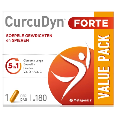 Afbeelding van Metagenics Curcudyn Forte Capsules 180CP