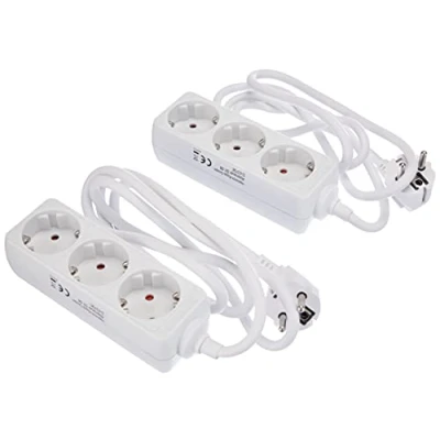 Afbeelding van Kopp 128613852 2 delige set 3 voudige stekkerdoos