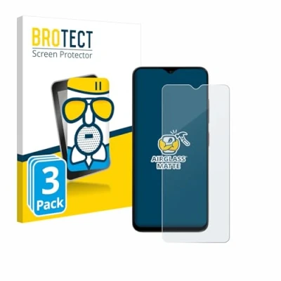 Afbeelding van BROTECT Antireflecterende Glas Screen Protector Mat voor ZTE Blade A35e (3 Stuks) Schermbeschermer [Beschermglas Folie niet Gehard Glas]