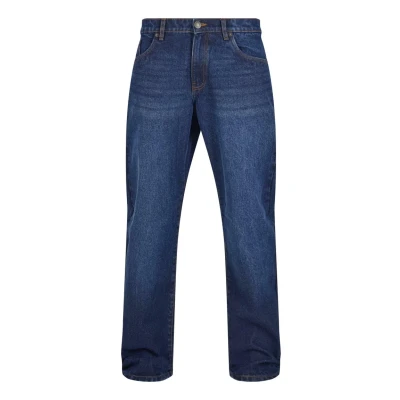Afbeelding van Urban Classics Heavy Ounce Straight leg jeans, Heren, Maat: 33, New dark blue washed