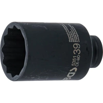 Afbeelding van BGS Kracht dopsleuteldop twaalfkant 1/2&quot; 39 mm
