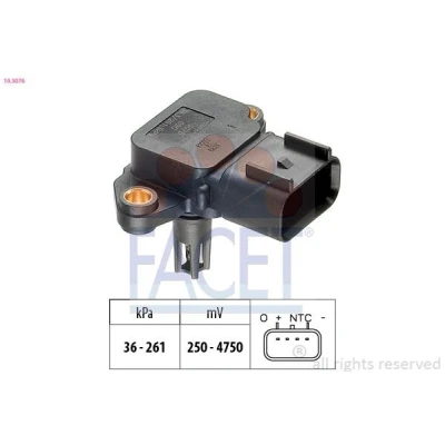 Afbeelding van FACET 10.3076 Sensoren 36kPa 261kPa Made in Italy OE Equivalent