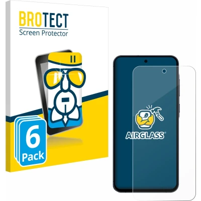 Afbeelding van BROTECT Glas Screen Protector voor Samsung Galaxy A55 5G (6 Stuks) Schermbeschermer [9H Hardheid, Beschermglas Folie niet Gehard Glas]