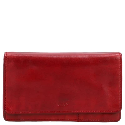 Afbeelding van Bear Design Cow Lavato Dames Portemonnee 12cc red