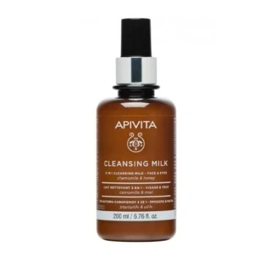 Afbeelding van Apivita Face Care Cleansers Melk Cleansing Milk 3in1 200ml
