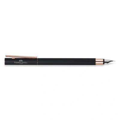 Afbeelding van Vulpen NEO Slim zwart mat, ros&eacute; goud, B