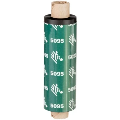 Afbeelding van Zebra 5095 Resin Thermal Ribbon 110mmx30m Printerlint Zwart